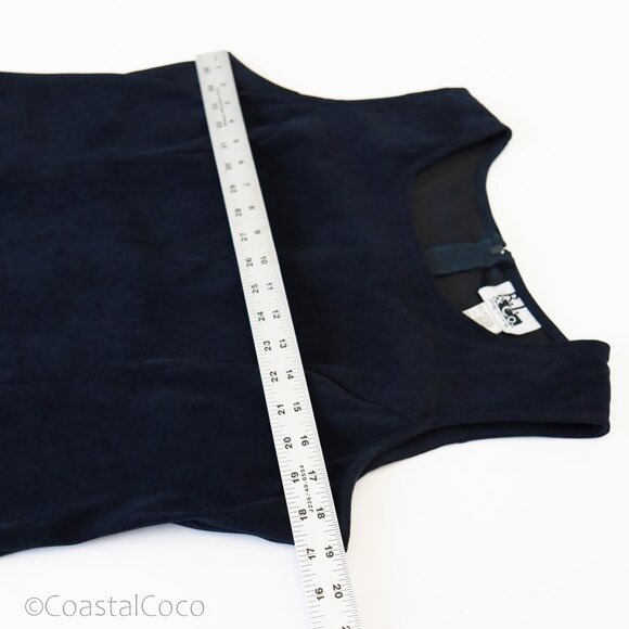 Vintage RJ&Co Dress Jacket Set 12P Micro Suede Floral Embroidered Career Holiday - Picture 15 of 16